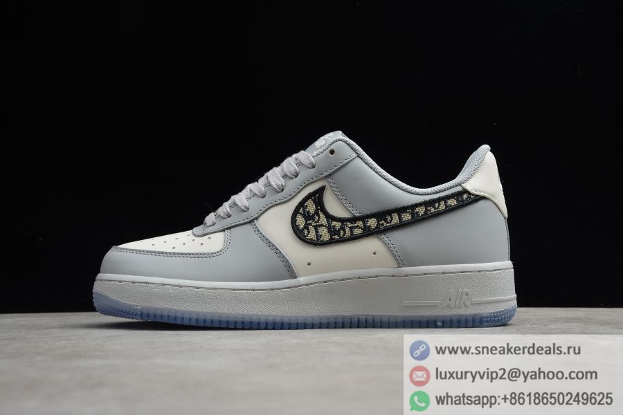 Dior x Nike Air Force 1 Low Grey Beige CN8606-002 Unisex Shoes